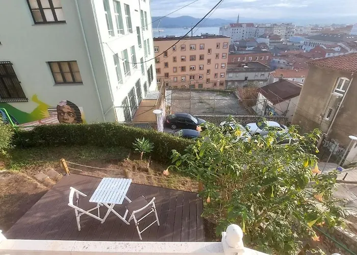 Con Jardin Y Vistas En El Centro De 아파트 *