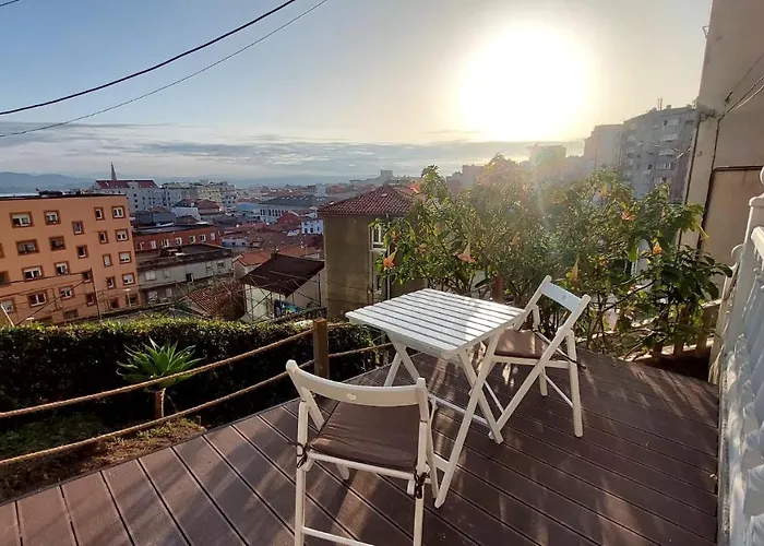 דירה Con Jardin Y Vistas En El Centro De סנטנדר